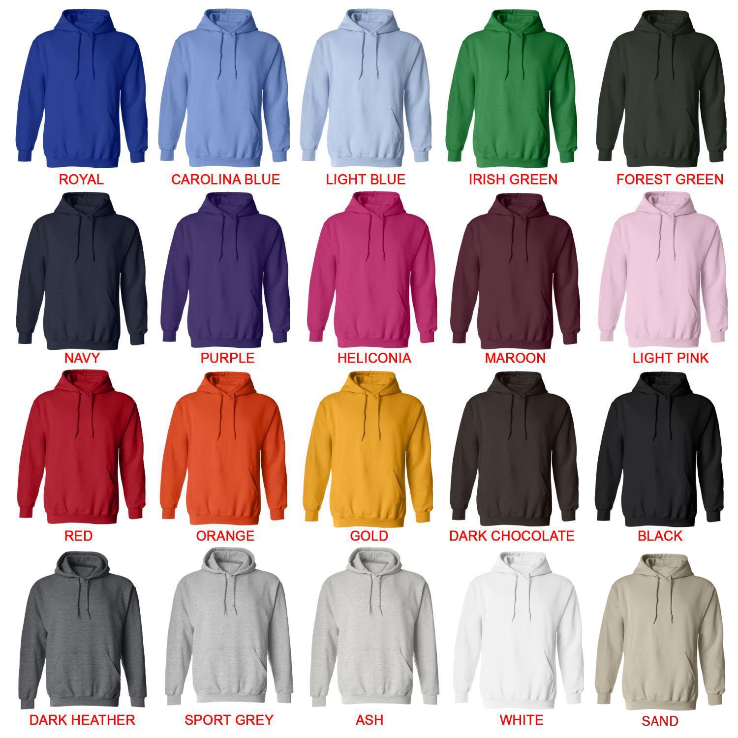 hoodie color chart 1 - Gymnastics Gifts