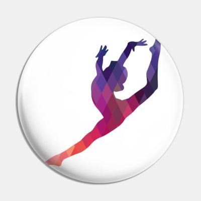 Leap Silhouette Pin Official Gymnastics Gifts Store Merch