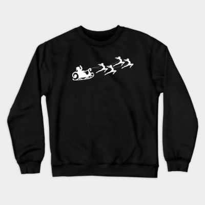 Gymnast Sleigh Crewneck Sweatshirt Official Gymnastics Gifts Store Merch