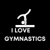 I Love Gymnastics Pin Official Gymnastics Gifts Store Merch