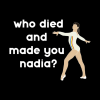 Who Died And Made You Nadia Gymnastics Pin Official Gymnastics Gifts Store Merch