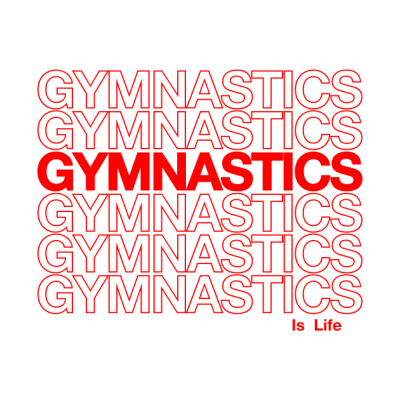 Gymnastics Is Life Crewneck Sweatshirt Official Gymnastics Gifts Store Merch