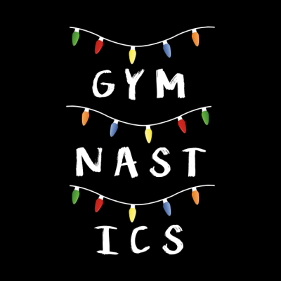 Gymnastics Christmas Lights Pin Official Gymnastics Gifts Store Merch