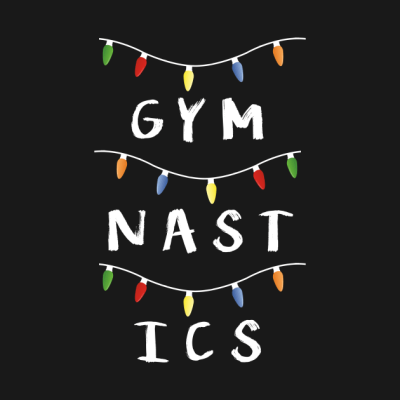 Gymnastics Christmas Lights Hoodie Official Gymnastics Gifts Store Merch