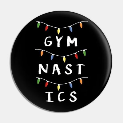 Gymnastics Christmas Lights Pin Official Gymnastics Gifts Store Merch