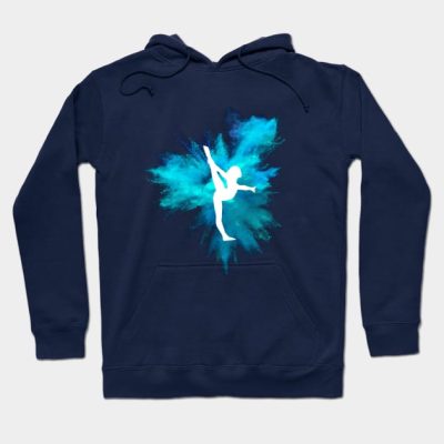 Gymnast Silhouette Explosion Hoodie Official Gymnastics Gifts Store Merch