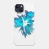 Gymnast Silhouette Explosion Phone Case Official Gymnastics Gifts Store Merch