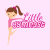 Cute Little Gymnast Pink Mug Official Gymnastics Gifts Store Merch