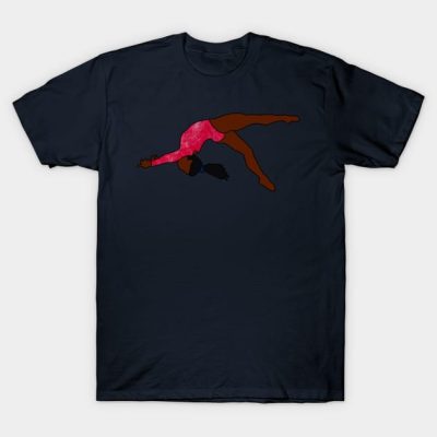 Simone Biles Gymnastics Drawing T-Shirt Official Gymnastics Gifts Store Merch