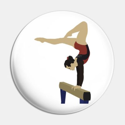 Balance Beam Elegance Pin Official Gymnastics Gifts Store Merch