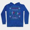 Tumbling Gymnastics Ugly Christmas Sweater Party S Hoodie Official Gymnastics Gifts Store Merch