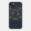 Tumbling Gymnastics Ugly Christmas Sweater Party S Phone Case Official Gymnastics Gifts Store Merch