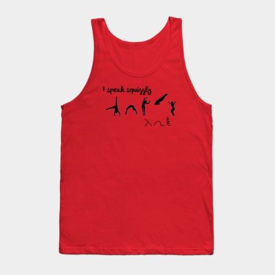 I Speak Squiggly Tank Top Official Gymnastics Gifts Store Merch