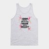 Pink Look Like A Beauty Train Like A Beast Tank Top Official Gymnastics Gifts Store Merch