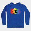 Rainbow Gymnast Splatter Hoodie Official Gymnastics Gifts Store Merch