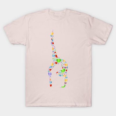 Gymnastics Silhouette T-Shirt Official Gymnastics Gifts Store Merch