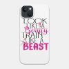 Look Like A Beauty Train Like A Beast Gymnastics Phone Case Official Gymnastics Gifts Store Merch