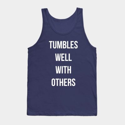 Tumbles Well With Others Tank Top Official Gymnastics Gifts Store Merch