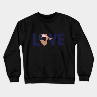 Love Gymnastics Crewneck Sweatshirt Official Gymnastics Gifts Store Merch