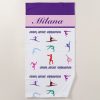 crazy about gymnastics beach towel r8ae079601bc441e09da5921f71590b1e eapwm 1000 - Gymnastics Gifts