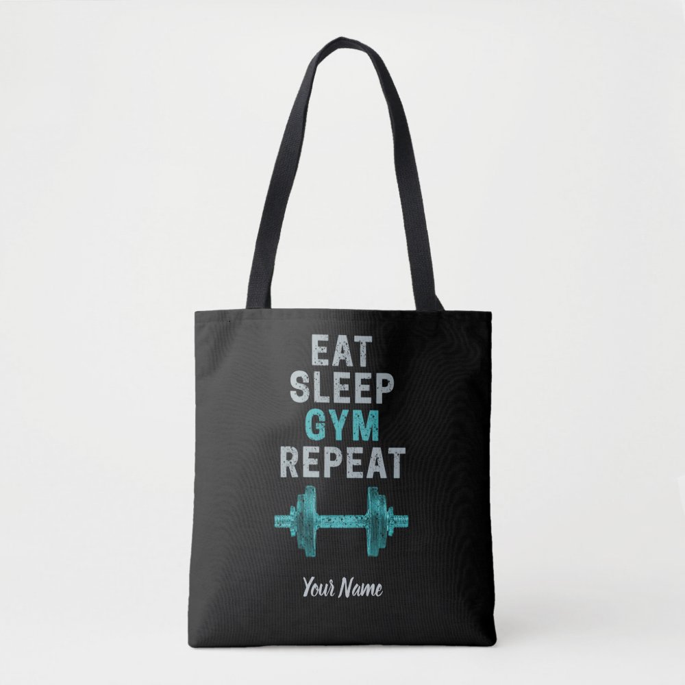 eat sleep gym repeat gymnastic vintage for workout tote bag rff4cdd8d05bd4a4189cea418bd7c731c 6kcf1 1000 - Gymnastics Gifts