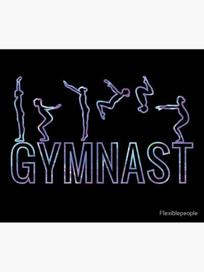 Gymnast - Holographic Tapestry Official Gymnastics Gifts Store Merch