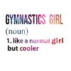 Gymnastics  Girl Like A Normal Girl But Cooler Galaxy Tote Bag Official Gymnastics Gifts Store Merch