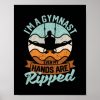 funny gymnastics i am a gymnast even my poster r6799231faf4140f9b404c2f2f466e8cd wva 8byvr 307 - Gymnastics Gifts