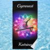 girls gymnastics balance beam beach towel r rv4dp 1000 - Gymnastics Gifts