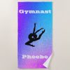 girls gymnastics beach towel with her name r28ef7bd2791b40e99990a3eb4a802db9 eapwm 1000 - Gymnastics Gifts