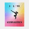 girls rainbow i love gymnastics fleece blanket raf0037efcccf453ab77e1107e4a74ed9 zke88 1000 - Gymnastics Gifts