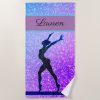 glitter gymnastics beam blue and purple beach towel r0ac0d2358be54e86b86fed1c09378bcc eapwm 1000 - Gymnastics Gifts