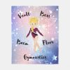 gym star blonde green eyes burgundy leotard fleece blanket r4243428a8c9c4eab8ce85d49b64f483d zke88 1000 - Gymnastics Gifts