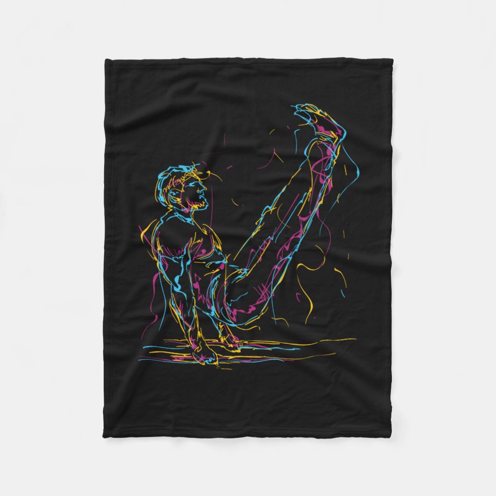 gymnast abstract cool gymnast athletic sports gift fleece blanket r89f5dd0a83d246be83a4b7ef11242c87 zkhkh 1000 - Gymnastics Gifts