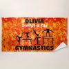 gymnast on fire girls gymnastics beach towel rf4e52fb7a9c947a286c6e10b73277670 eapi5 1000 - Gymnastics Gifts