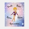 gymnast star blonde blue eyes burgundy leotard fleece blanket rd54c8c7bb9fd4969a141b675065a6502 zke88 1000 - Gymnastics Gifts