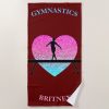 gymnastics beam sparkle heart burgundy beach towel rd5169e540164494da8368a70daa94d66 eapwm 1000 - Gymnastics Gifts