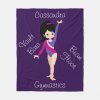 gymnastics black hair blue eyes purple leotard fleece blanket ra39aaecceaf5406281cd3b823f9bf69d zke88 1000 - Gymnastics Gifts