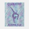 gymnastics flippin fun fleece blanket r593f5e3d31234b7d9bc4e01271f935f9 zke88 1000 - Gymnastics Gifts