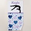 gymnastics handspring over hearts beach towel r831cd9d6970d424a84d0c08ca915f663 eapwm 1000 - Gymnastics Gifts