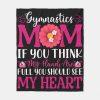 gymnastics mom fleece blanket r3af943cdb49743c99b91a5f0368e7134 zke88 1000 - Gymnastics Gifts