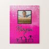 gymnastics pink silver glitter custom photo name jigsaw puzzle r6f16cc6c92e74e3196fee83ed8c3361f ambn9 8byvr 1000 - Gymnastics Gifts