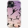 Silhouette Of Female Gymnast In Sunset Iphone Case Official Gymnastics Gifts Store Merch