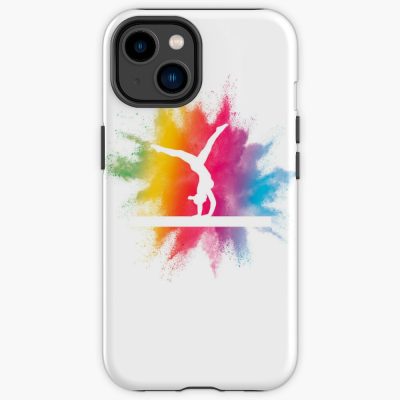 Colorful Gymnastics Motif For The Gymnast. Acrobatics Iphone Case Official Gymnastics Gifts Store Merch