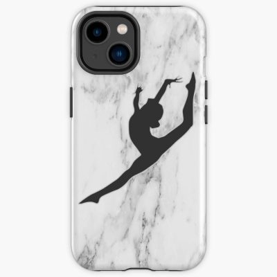 Marble Gymnast Silhouette Iphone Case Official Gymnastics Gifts Store Merch