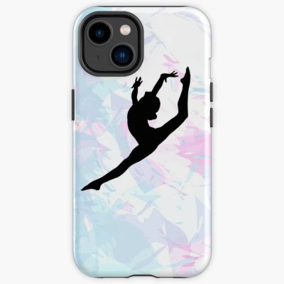 Water Colour Gymnastics Silhouette Iphone Case Official Gymnastics Gifts Store Merch