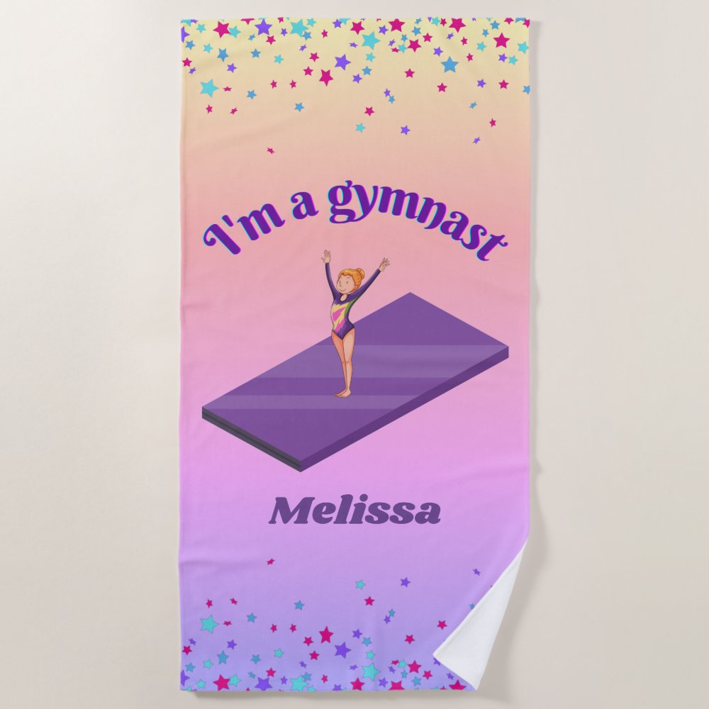 im a gymnast girl w leotard on purple gym mat r7a25acbb7dd949d488062b7e95b9c929 eapwm 1000 - Gymnastics Gifts