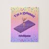 im a gymnast girl w leotard on purple gym mat jigsaw puzzle rfc51425bb3b84b02b049259f0424b8ed ambtl 8byvr 1000 - Gymnastics Gifts