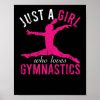just a girl who loves gymnastics gymnast sport poster r561e3a05da5f4917bfd59fa2ca1b4f98 wva 8byvr 307 - Gymnastics Gifts