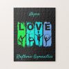 rhythmic gymnastics love in green and aqua jigsaw puzzle r44c4a66576f143e289235b028cfe724f ambn9 8byvr 1000 - Gymnastics Gifts